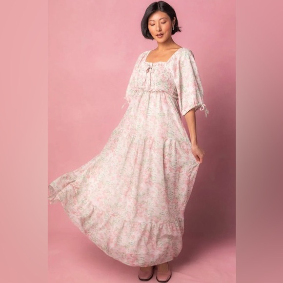 Ivy City Co Dresses & Skirts - Ivy City Nora in Spring Watercolor NWT Size XSmall